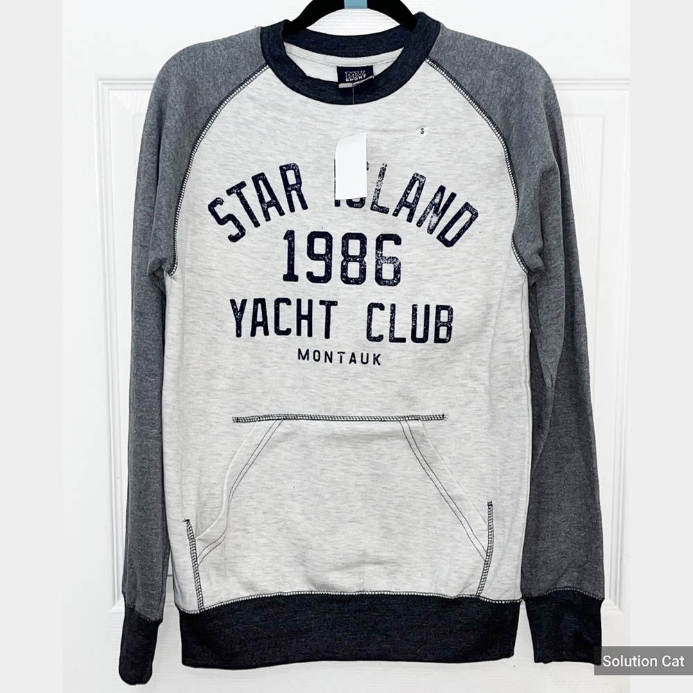 New MV Sport grey Sweater Size Small